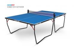 Теннисный стол Hobby Evo Outdoor 4 - ультрасовременная модель для использования на открытых площадках. Столешница 4 мм. купить в Воронеже