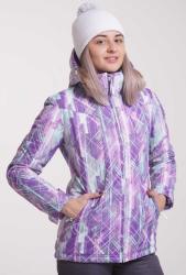 Утеплённая прогулочная лыжная куртка Nordski City Violet-Mint-Grey женская NSW432980 = NSK301980 купить в Воронеже