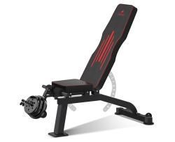 Скамья для жима DFC Sperax со сгибателем / разгибателем для ног купить в Воронеже