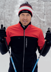 Детская тёплая лыжная куртка Nordski Active Red-Black 2020 NSJ482910 купить в Воронеже