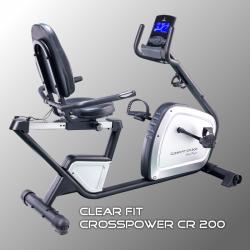 Горизонтальный велотренажер Clear Fit CrossPower CR 200 купить в Воронеже