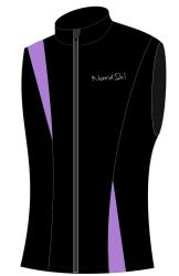 Детский лыжный жилет Nordski Active Black-Violet NSJ408990 купить в Воронеже