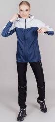 NSW201770-NSW646100 Беговой ветро и водозащитный костюм Nordski Rain Motion Grey/Navy женский купить в Воронеже