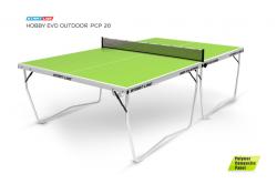 Теннисный стол всепогодный Hobby Evo Outdoor PCP 20 с инновационной столешницей 20 мм. купить в Воронеже