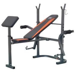 Скамья со стойками под штангу с опциями DFC D125 купить в Воронеже