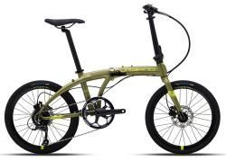 Складной велосипед Polygon Urbano 5 (2025) зеленый внешний вид
