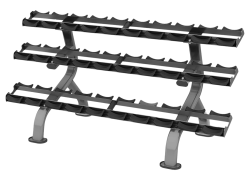 Стойка для гантелей (15 пар) Hasttings Digger HD027-4 купить в Воронеже