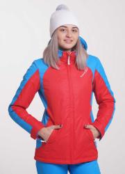 Утеплённая прогулочная лыжная куртка Nordski National Red 2018 женская NSW431970 = NSK307970 купить в Воронеже