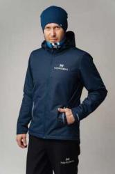 Утеплённая прогулочная лыжная куртка Nordski Urban Dark Blue мужская NSM530710  купить в Воронеже