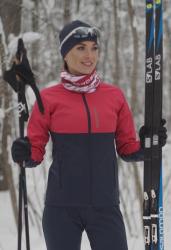 Женская утепленная лыжная куртка Nordski Premium 2020 Pink-Blueberry NSW444951 купить в Воронеже