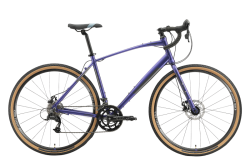 Велосипед Stark Gravel 700.1 D 2023 Фиолетовый купить в Воронеже