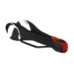 Седло DDK- SA4361 спортивное Cr-Mo рамка бело-черное купить в Воронеже