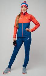 Утеплённый лыжный костюм Nordski Premium Patriot женский NSJ446797-NSJ410797 = NSW445797-NSW442797 купить в Воронеже