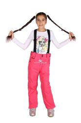 Подростковые зимние горнолыжные брюки для девочки Mtforce розового цвета 816R купить в Воронеже