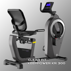 Горизонтальный велотренажер Clear Fit KeepPower KR 300 купить в Воронеже