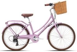 Подростковый велосипед Polygon Oosten 24 (2026) розовый внешний вид