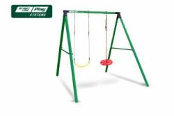 Качели SLP SYSTEMS 2 секции + сиденье гибкое желтое + сиденье диск красное купить в Воронеже