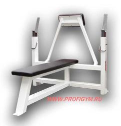 Скамья для жима лежа с упором для партнера ProfiGym СК-0060-H купить в Воронеже
