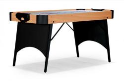 Игровой стол Weekend аэрохоккей Rider 5 ф (светло-черный, складной) купить в Воронеже