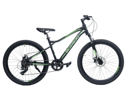 Велосипед BOZGOO FIGHTER (BLACK/GREEN) (2024) купить в Воронеже