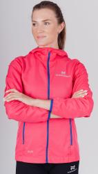 NSW205951 Беговая куртка с капюшоном Nordski Run Pink женская купить в Воронеже