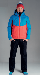 Утеплённый прогулочный лыжный костюм Nordski Montana Blue-Red мужской NSM428879-NSM201100 купить в Воронеже
