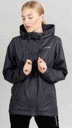 NSW463201-NSW355100 Мембранный ветрозащитный спортивный костюм Nordski Storm Travel Asphalt женский купить в Воронеже
