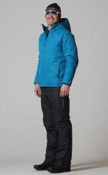 Утеплённый прогулочный лыжный костюм Nordski Motion Marine/Black NSM422515 = NSJ319515-NSJ444100 купить в Воронеже