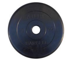 Диск обрезиненный BARBELL ATLET 20 кг / диаметр 51 мм купить в Воронеже