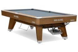 Стол / пул "Rasson Acurra" 9 ф (коричневый, сланец 25 мм) в комплекте, аксессуары + сукно купить в Воронеже