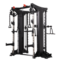 Мультикомплекс на базе машины Смита с кроссовером с двумя весовыми стеками по 90,5 кг купить в Воронеже