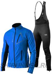 15020301 0602-162110 02 Утеплённый лыжный костюм 905 Victory Code Dynamic 2019 Blue с высокой спинкой мужской купить в Воронеже